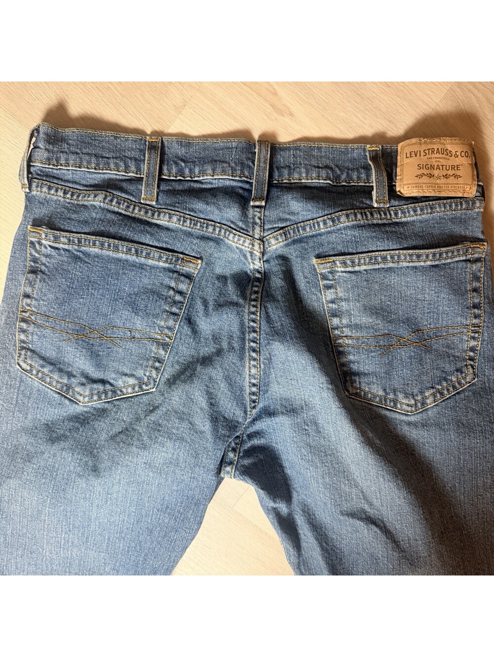 Levi Strauss Signature Bootcut Mens Jean 34X32